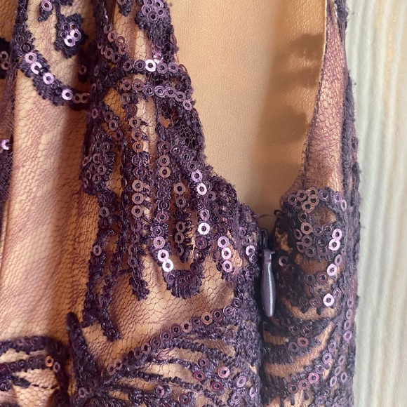 NWT Free People Sequin Purple Dress - Picture 5 of 6